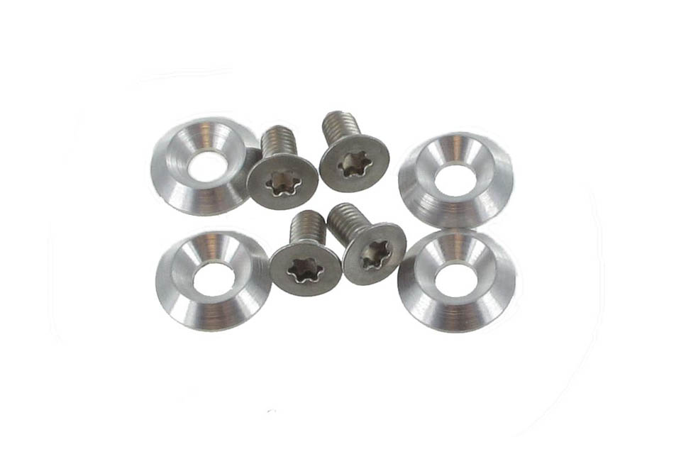 Side stand enlarger bolt & washer set