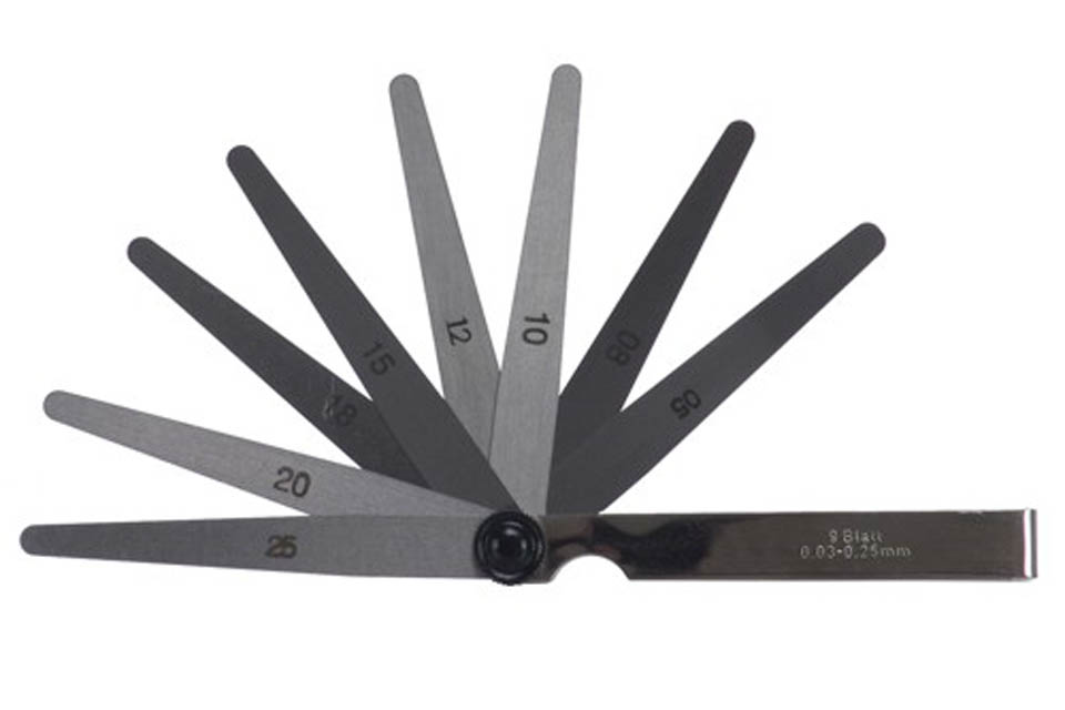Metric bmw motorcycle feeler gauges #5