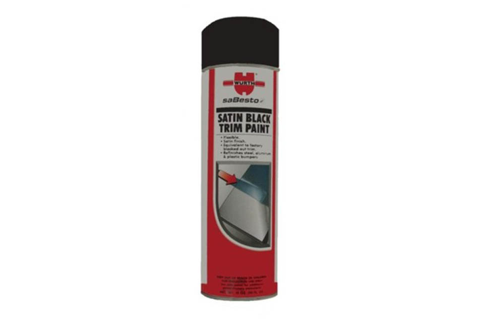 W�rth Satin Black Trim Paint