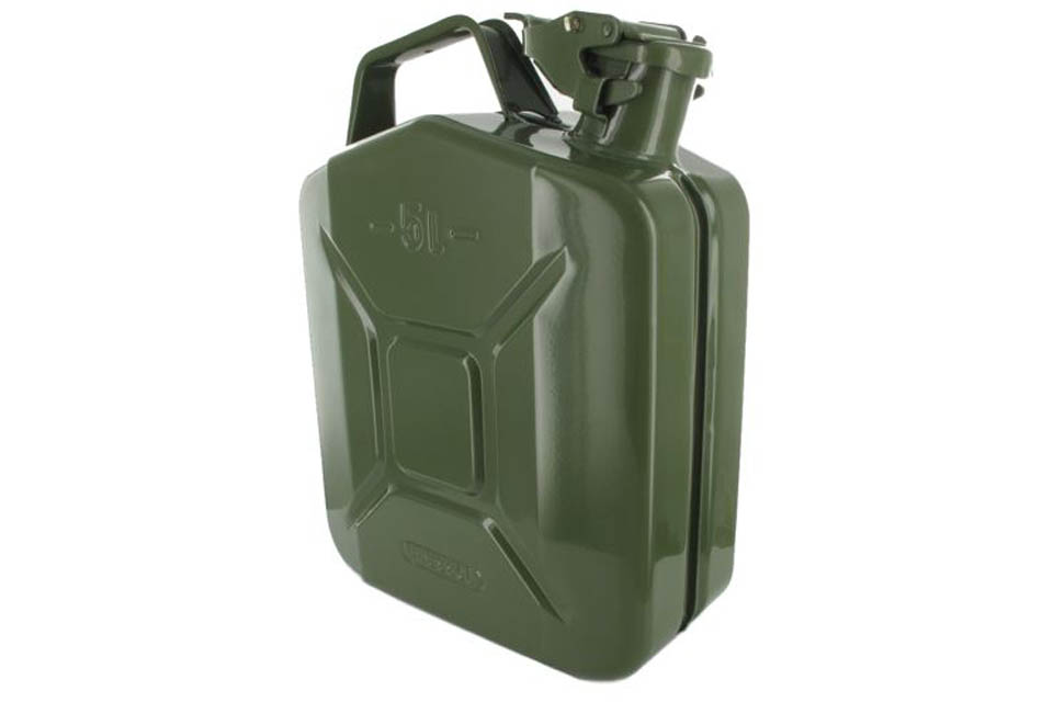 5 liter Metal Jerry Can