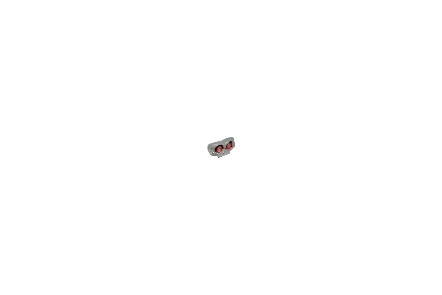 Flat Twin Silver Tail Light