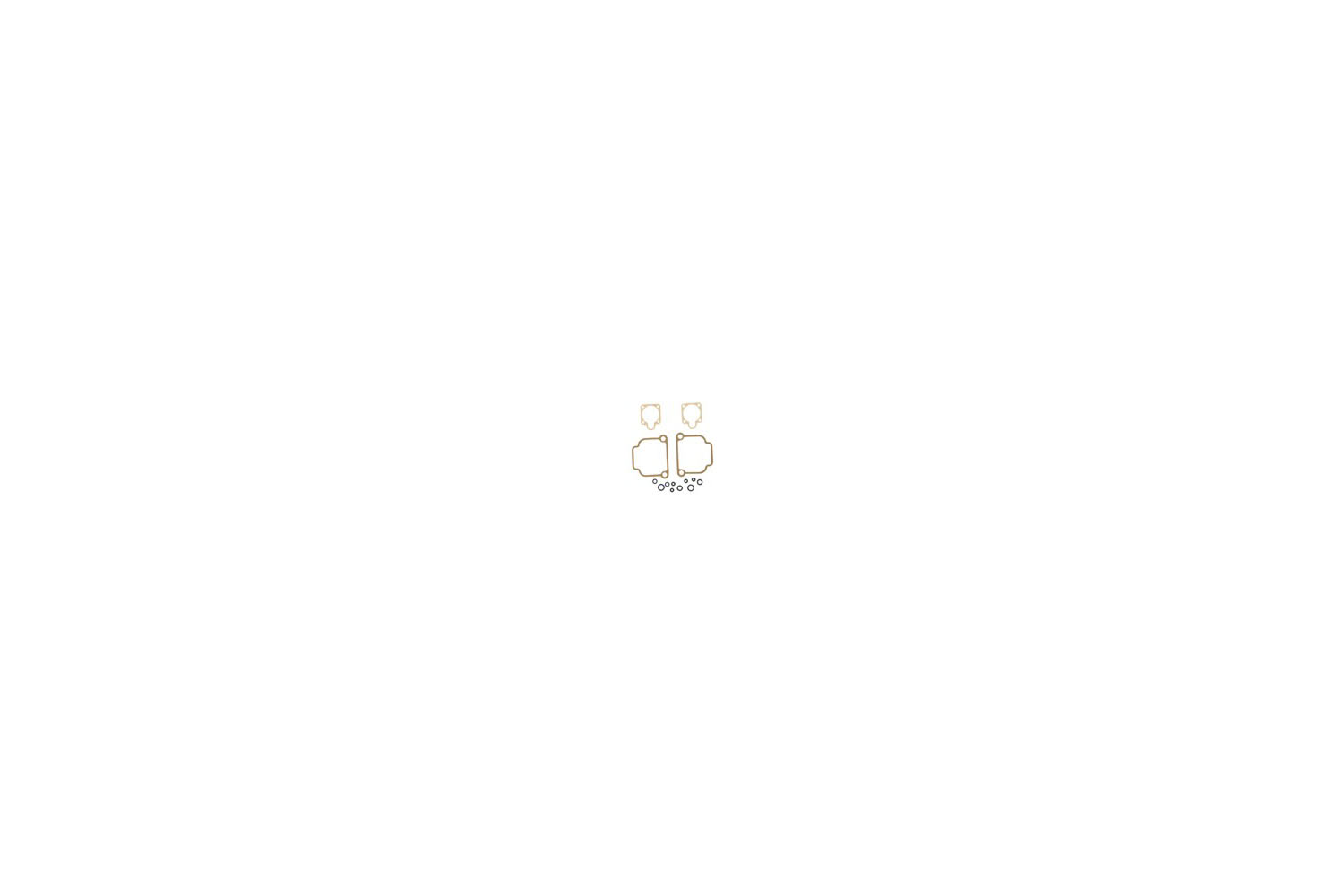 Carb Gasket Set, 32/40mm, w/o Diaphragms
