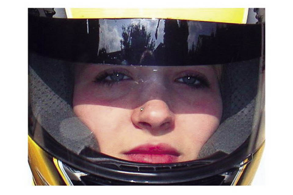 Visor Glare Strip for Helmets