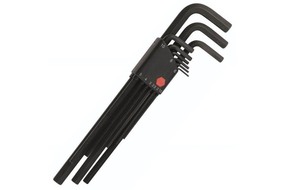Wiha 9 Piece Long Allen Wrench Set