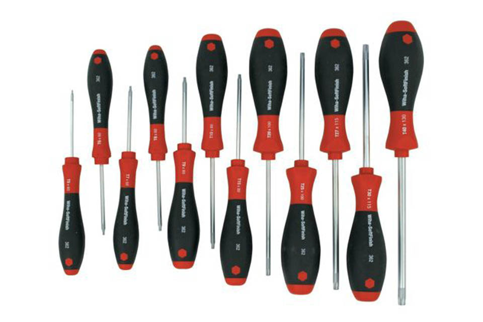 Wiha 12 Piece Torx Driver Set T5 - T30