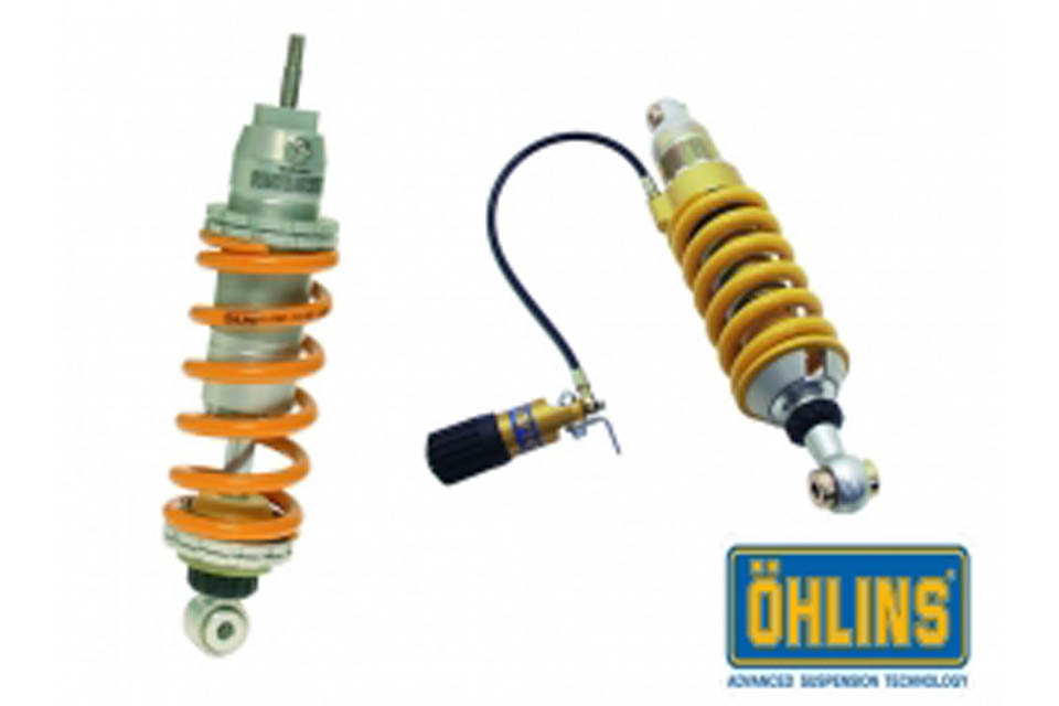Ohlins Rear Shock w/preload adjuster, R1100GS (BM424) Oil and Water
