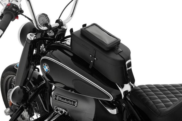 Wunderlich CLASSIC Leather Tank Bag, Black