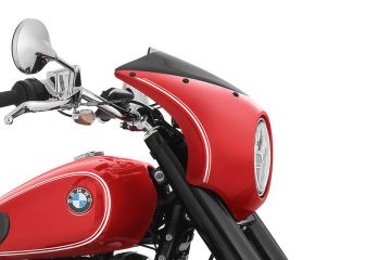Wunderlich R18 Cockpit, Mars Red Metallic White Pinstripe