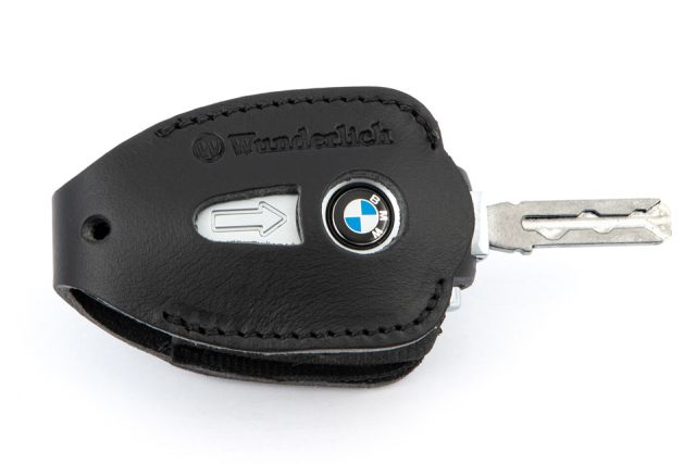 Wunderlich BMW R18 Key Case, Black or Brown Leather