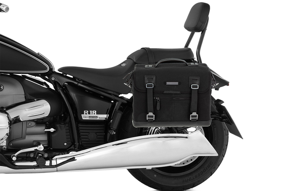 BMW R18 Backrest - Side Case Adapter Set Quick-Release 16L Bags