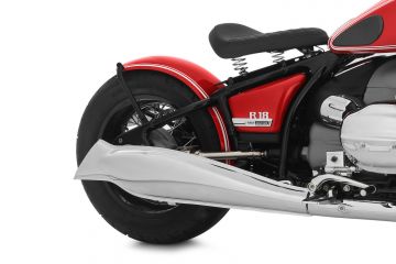 Wunderlich R18 RockBob Rear Fender, Mars Red Metallic  White Pinstripe