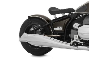Wunderlich R18 RockBob Rear Fender, Manhattan Metallic Matte White Pinstripe