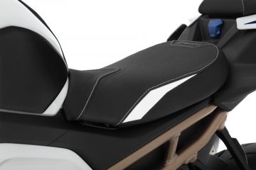 Wunderlich AKTIVKOMFORT Rider Seat, Black & White