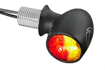 Kellermann "Atto DF" LED Indicator with Rear Brake & Turn Signal Light - Bullet