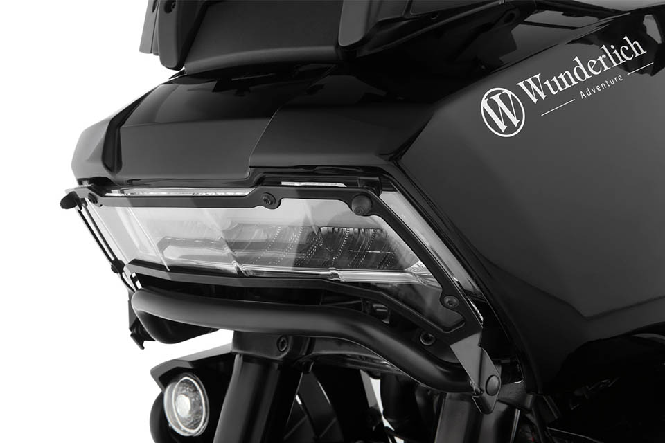 Pan America Foldable Headlight Guard