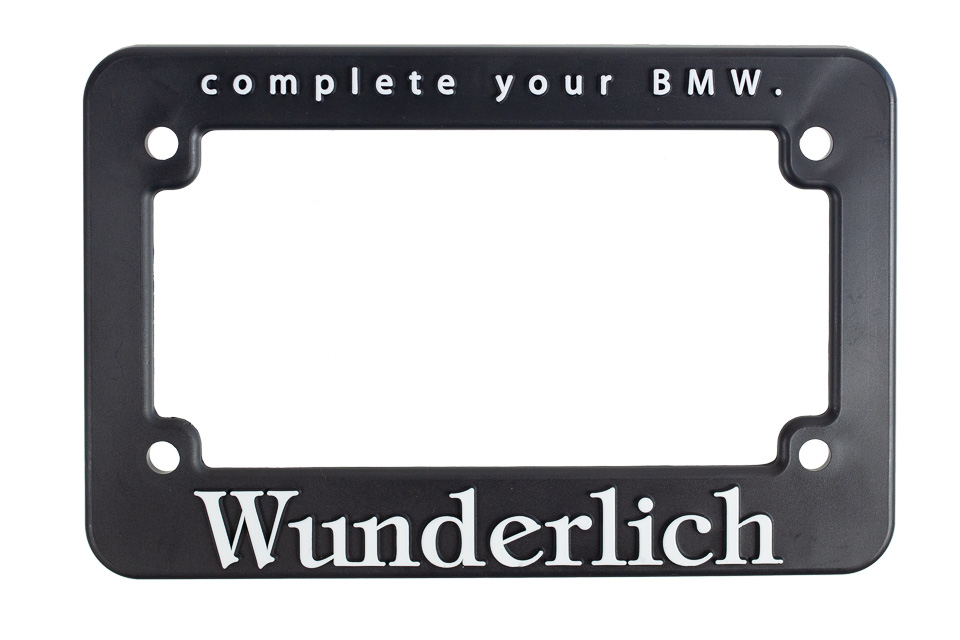 Wunderlich SWING tail section licence plate holder for shaft drive