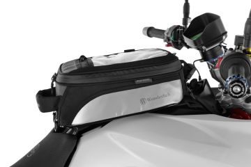 Elephant Tour Tank Bag - Black/Silver
