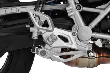 Swingarm Cover Classic, Right Silver