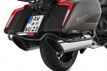 Wunderlich Bag Protection Bars, Black, SOS System