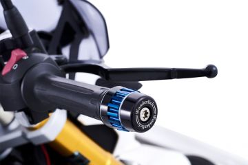 Throttle Lock, Black/Blue Wheel