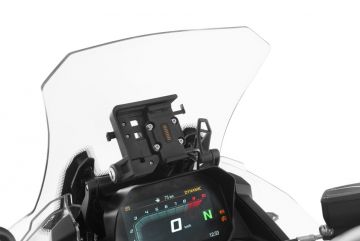 Mount, Re-Locator for OEM Navigator with Adjustable Windscreen