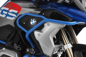 Adventure Style Tank Bars, Blue