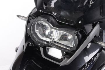 Folding Headlight Guard, Clear ADV