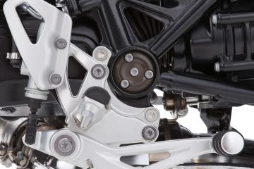 Wunderlich Footpeg Lowering Kit (Euro4), Silver