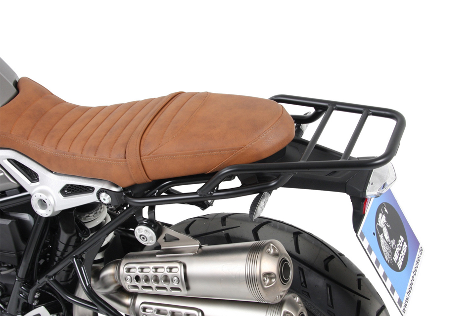 thumbnail image 2 of Black Rear Luggage Rack For BMW R NineT R9T (2013-2024) - Racer, Pure, Scrambler 2 of 6
