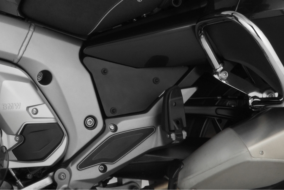 BMW K1600 GTL Side Cover Set, Black