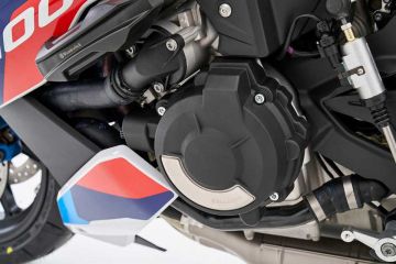 Wunderlich Engine Protective Cover Set for Clutch and Alternator, Black