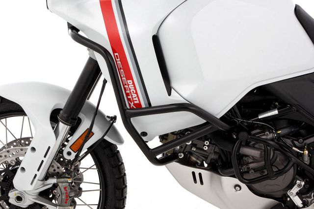 Protection De Carter Moteur Pour DUCATI Desert X 2022-2023 - Acier Inoxydable Noir - Anti-boue Et Chocs