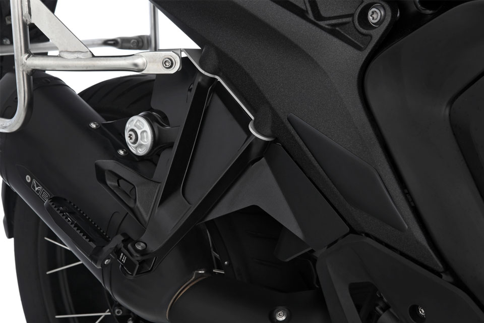 Parafango Posteriore Per BMW R1300GS / R1300GS ADV – 2023-2025, In ABS, Protezione Da Fango E Sassolini, Nero