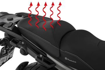 Wunderlich Passenger Seat AKTIVKOMFORT with seat heating Smart Plug & Play, Black, Standard