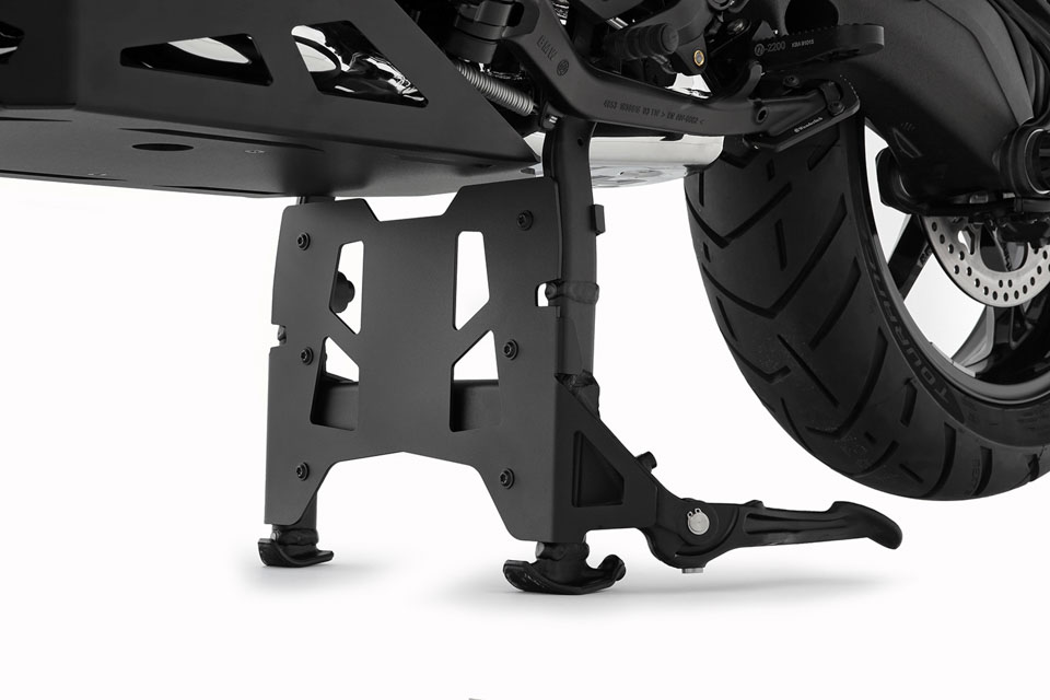 BMW R1300 GS Wunderlich Center Stand Skid Plate, Black