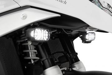 Wunderlich LED Auxiliary Headlight MICROFLOOTER 3.0 , Black