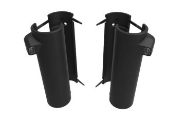 BMW Fork Covers, Type-Three Seamless (Two-Piece) Scrambler/Urban GS