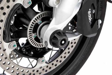 Wunderlich DOUBLESHOCK Axle Protection Pads  R12  R12 nineT, Front, Black