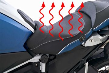 Wunderlich Rider Seat AKTIVKOMFORT with Aftermarket Heating, Trophy Edition, Low