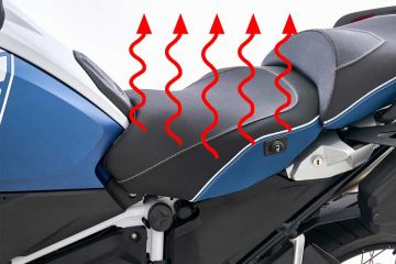 Wunderlich Rider Seat AKTIVKOMFORT with Aftermarket Heating, Trophy Edition, High