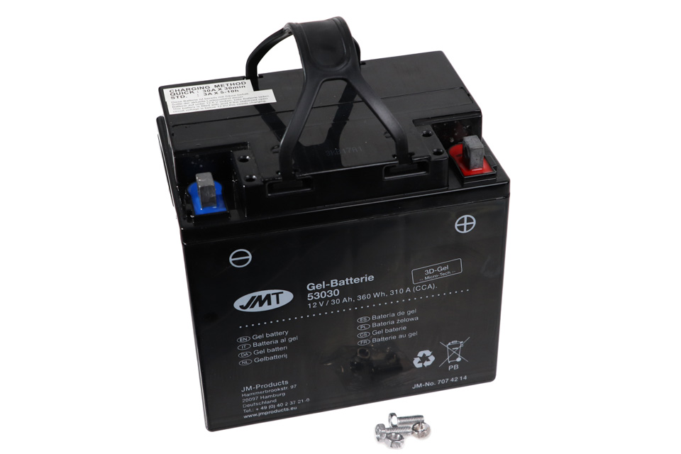 BMW K75 K100 LT K100 RS K100 RT JMT Gel Battery
