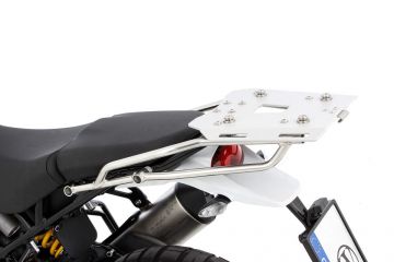 Wunderlich EXTREME Top Case Rack, Silver, DesertX