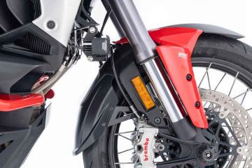 Wunderlich "EXTENDA FENDER" Fender Extension, Black, Front