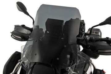 Wunderlich Windscreen MARATHON PRO, For models with ACC, Smoked Grey B-Stock