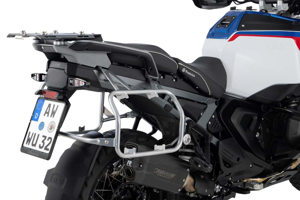 Wunderlich Pannier Unirack, BMW R1300 GS Adventure, Stainless Steel