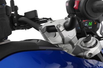 Wunderlich ERGO Handlebar Risers, 25mm, Silver