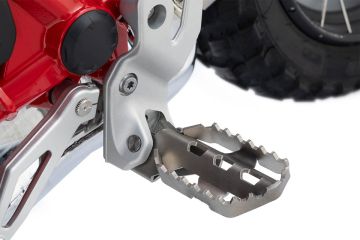 Wunderlich ULTIMATE Footpegs Set, Silver