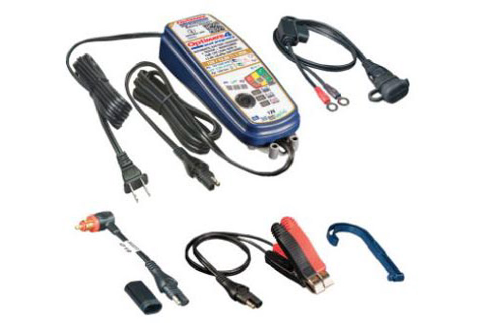 パーツ OPTIMATE4 dual program TecMate OptiMate 4 Dual Program Battery Charger for BMW