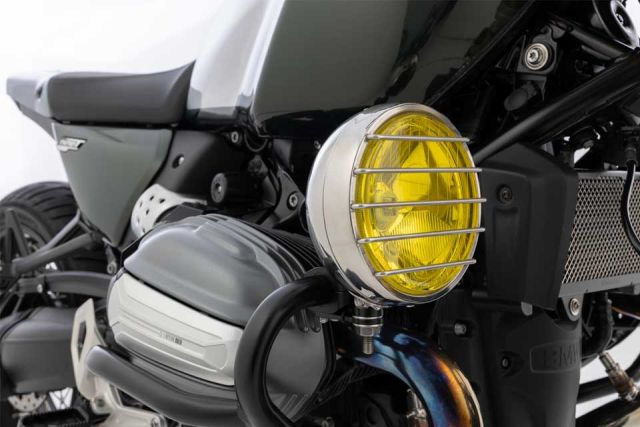 Auxiliary Headlight SixDays 155mm, BMW R 12 nineT, Chrome