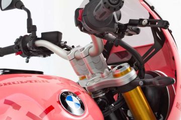 Wunderlich Handlebar Riser, 40mm, Silver